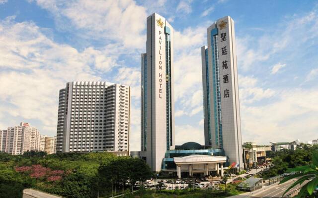 The Pavilion Hotel Shenzhen вид на фасад