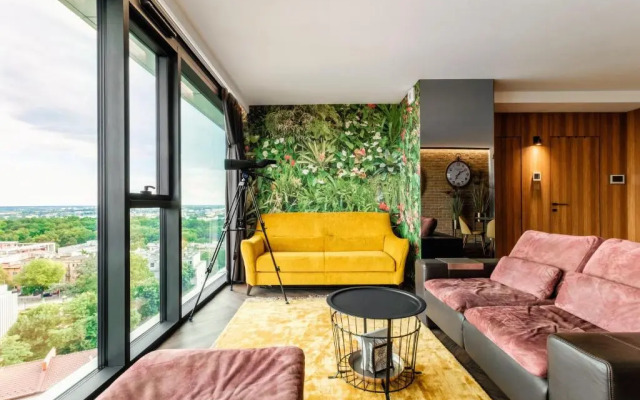 UNIA SUITES - Apartament z basenem i widokiem na centrum Lublina