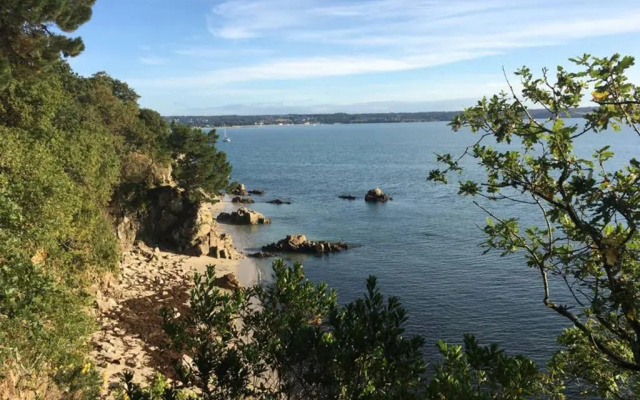 Beg-Meil 200 m plage et sentiers T2 avec terrasse