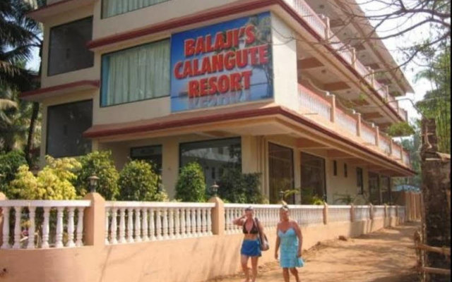 Отель Balaji Calangute Resort Индия, Северный Гоа - отзывы, цены и фото номеров - забронировать отель Balaji Calangute Resort онлайн вид на фасад