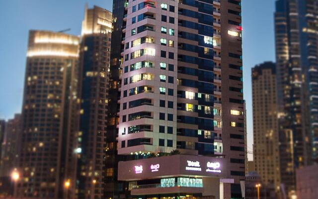 Dusit Residence Dubai Marina Hotel вид на фасад