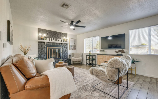 Easy Walk to Dtwn Gilbert, Family-friendly Oasis!