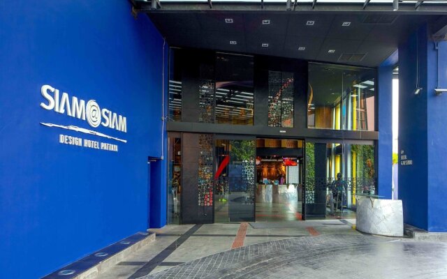 Siam@Siam Design Hotel Pattaya Паттайя вид на фасад