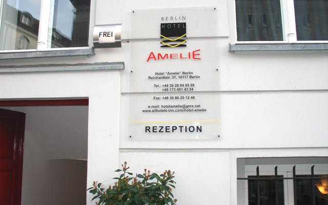 Hotel Amelie Berlin вид на фасад