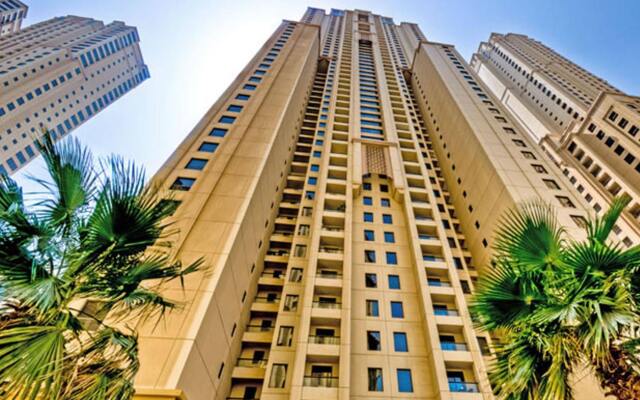Отель Vacation Bay Jumeirah Beach Residence Bahar 4 вид на фасад