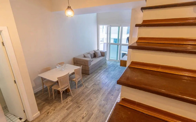 Loft com Piscina Academia e Garagem no Gonzaga