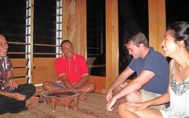 Отель Sau Bay Fiji Retreat - off Taveuni вид на фасад