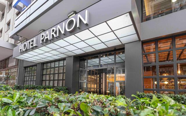 Отель Parnon Hotel Греция, Афины - 1 отзыв об отеле, цены и фото номеров - забронировать отель Parnon Hotel онлайн вид на фасад