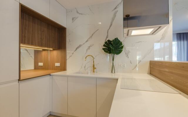 Отель Apartament Różana Познань комната для гостей