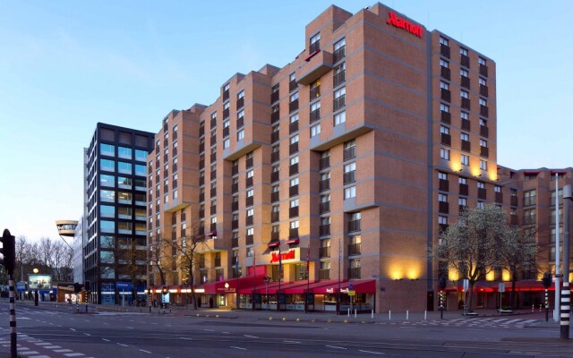 Amsterdam Marriott Hotel вид на фасад