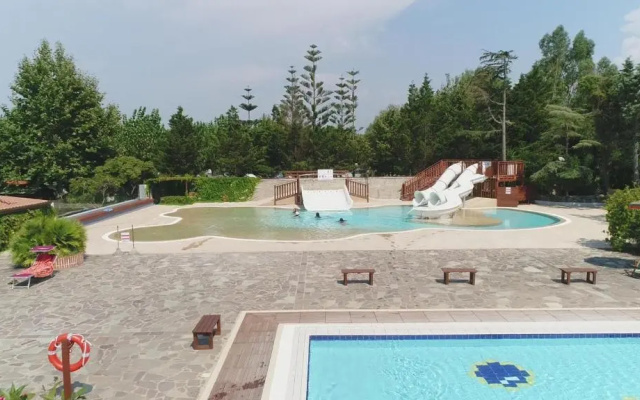 Happy Camp mobile homes in Camping Village Paestum
