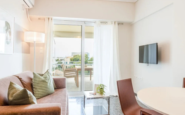Beachfront 2-bedroom Stay in Voula