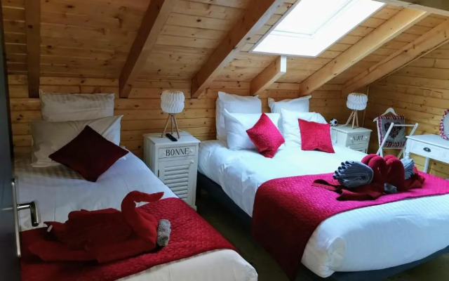 Nouveau Chalet M.META 12 pers sauna,jacuzzi,billard
