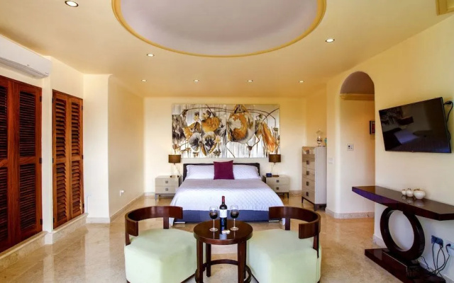 Luxury Suite With Waterfall, Ocean and Swimming Pool View