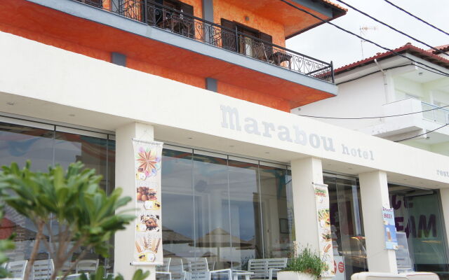 Отель Marabou Греция, Пефкохори - отзывы, цены и фото номеров - забронировать отель Marabou онлайн вид на фасад
