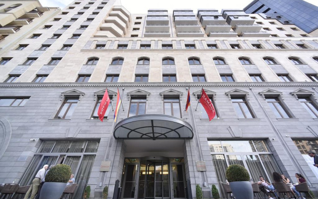 Ramada Hotel & Suites by Wyndham Yerevan in Yerevan, Armenia from 81$, photos, reviews - zenhotels.com hotel front