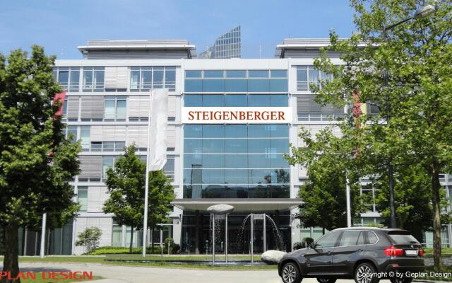 Steigenberger Hotel Muenchen вид на фасад