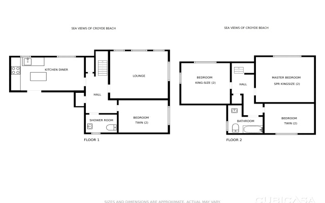 Stables & Breeze | 6 Bedrooms / Sleeps 13 | Sea Views