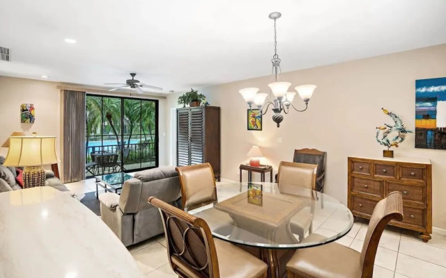 Ground-floor unit in front of lazy river pool at Pacifico in Coco