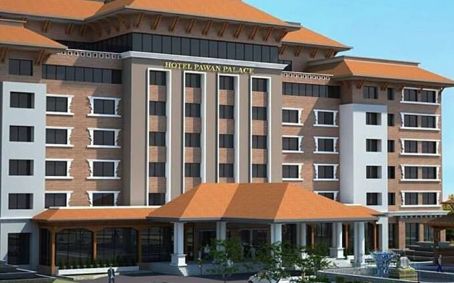 Отель Pawan Palace Lumbini Непал, Лумбини - отзывы, цены и фото номеров - забронировать отель Pawan Palace Lumbini онлайн вид на фасад