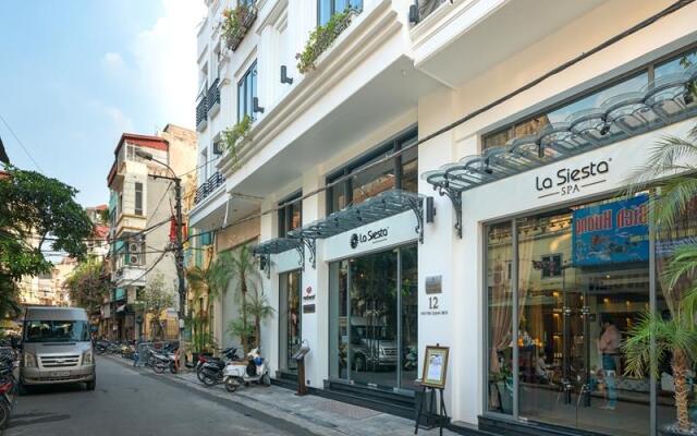 Hanoi La Siesta Hotel Trendy вид на фасад
