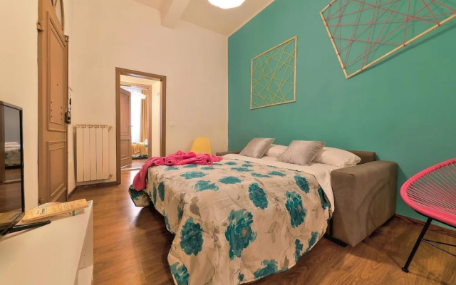 happy apartment in lively area