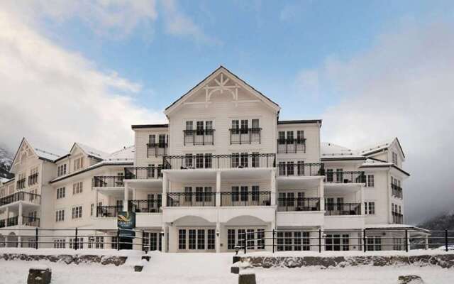 Quality Hotel Vøringfoss вид на фасад