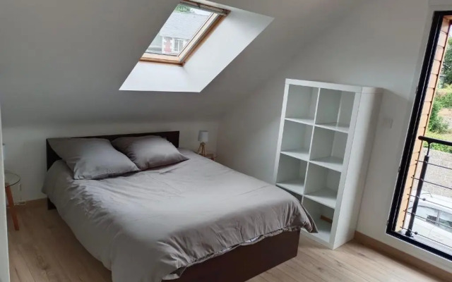 Maison de vacances avec jardin