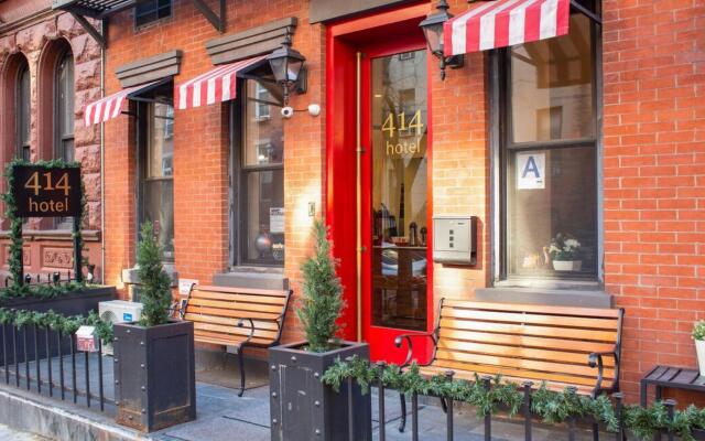 Отель 414 Hotel США, Нью-Йорк - отзывы, цены и фото номеров - забронировать отель 414 Hotel онлайн вид на фасад