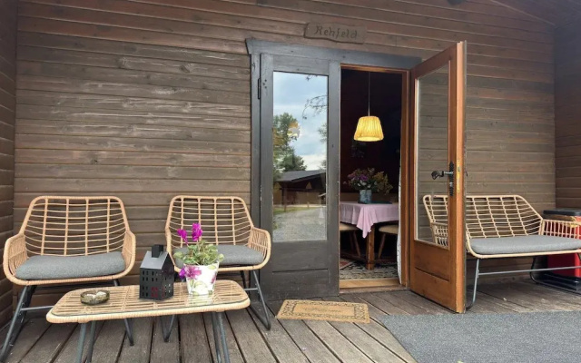 Blockhaus Mitten in der Natur