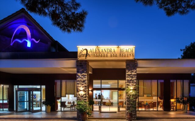 Alexandra Beach Thassos Spa Resort in Thasos, Greece from 142$, photos, reviews - zenhotels.com hotel front