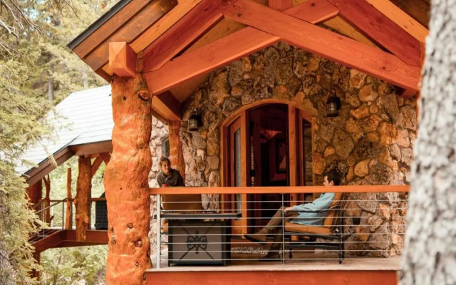 Carriage House Above the Stream