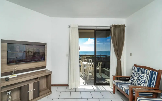 173 Apartamento 2 quartos vista mar