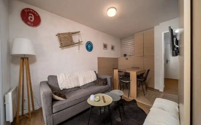 Studio in France With Mountain Views & Pool