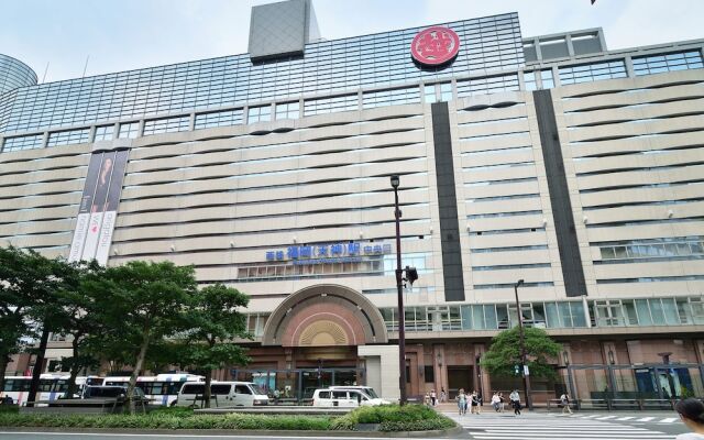 Отель Wbf Fukuoka Tenjin Minami Фукуока вид на фасад