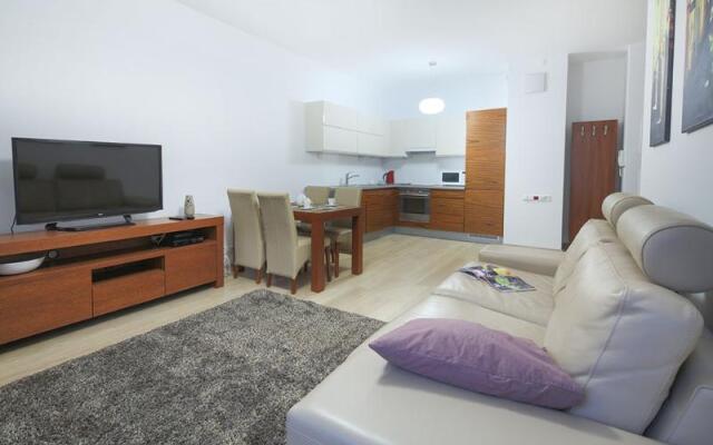 Апартаменты Pokorna Apartments комната для гостей