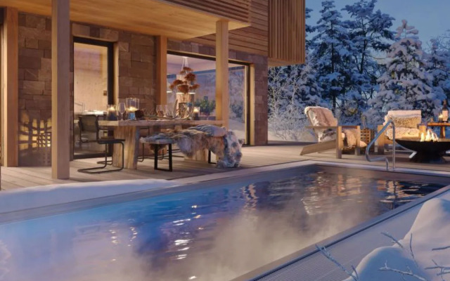Villa mit Pool und Sauna für 8 Personen