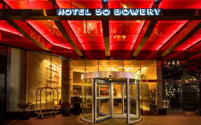 Отель 50 Bowery NYC США, Нью-Йорк - отзывы, цены и фото номеров - забронировать отель 50 Bowery NYC онлайн вид на фасад