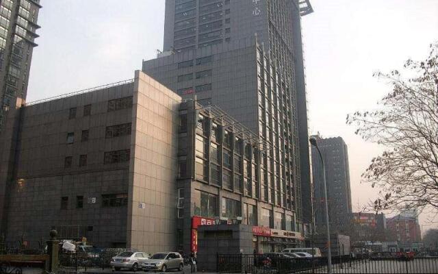 Free Town Apartment Hotel Пекин вид на фасад