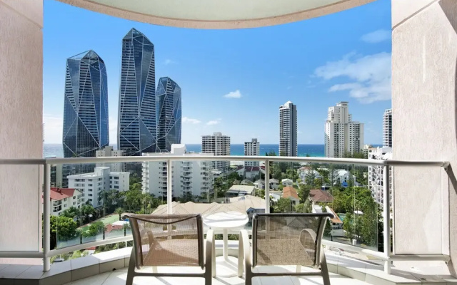 Gold Tower - Surfers Paradise 1 Bedroom 1019