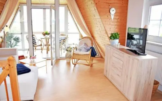 Ferienhaus mit Seeblick