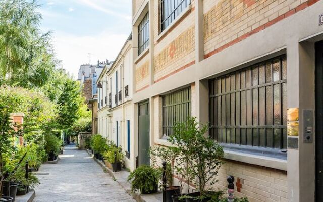 Отель Cosy Gambetta Франция, Париж - отзывы, цены и фото номеров - забронировать отель Cosy Gambetta онлайн вид на фасад