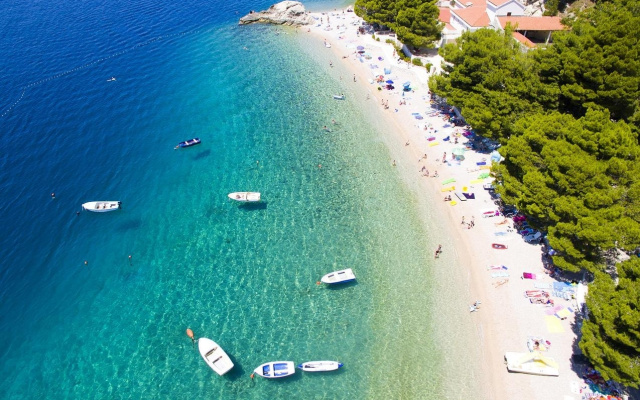 Apartment Up - amazing sea view: A1 Brela, Riviera Makarska