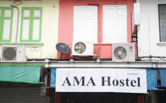 Ama Hostel Бангкок вид на фасад