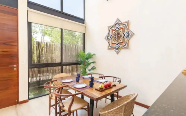Luxury Penthouse in Aldea Zama, private pool and rooftop, 24 7 security in a gated community