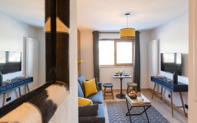 Apartment in Aime-la-plagne With Ski-in/ski-out