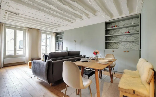 Chic Apartment -1br/4p- Haut Marais / Republique