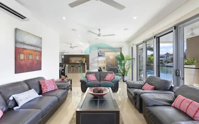Luxury Marina Mansion Pool Gym Bbq-office
