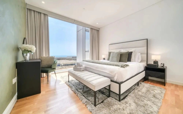 Sparkling Balcony Sea View Apt in Bluewaters