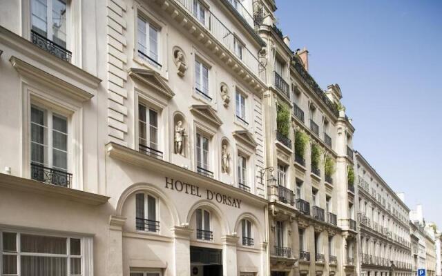 Hotel D'orsay Париж вид на фасад